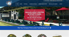 Desktop Screenshot of dullesgolf.com